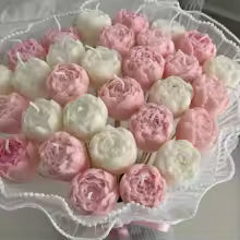 Rose Bud Aromatherapy Candle Silicone Mould Diy Flower Handmade Soap Plaster Home Decor Making Mold Valentine'S Day Gift Making